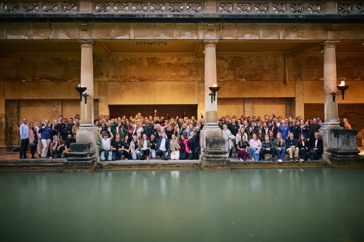 CaliUnity members together at the Roman Baths